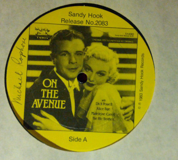 Dick Powell (2) : On The Avenue/Thanks A Million (LP)