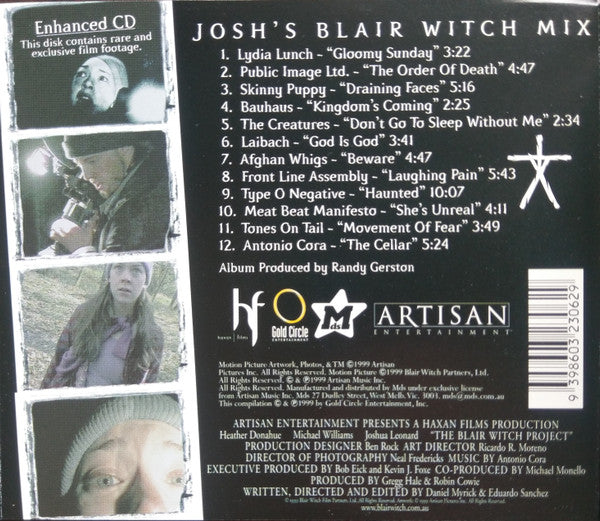 Various : The Blair Witch Project: Josh's Blair Witch Mix (CD, Comp, Enh)