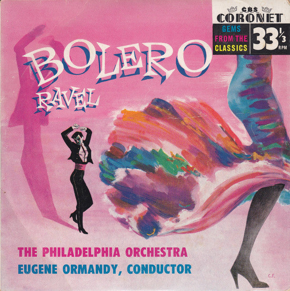 Maurice Ravel, The Philadelphia Orchestra, Eugene Ormandy : Bolero (Ravel) (7", Mono)