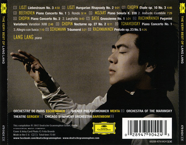 Lang Lang : The Very Best Of Lang Lang (CD, Comp)