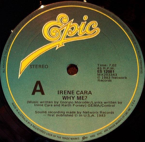 Irene Cara : Why Me? (12", Maxi)