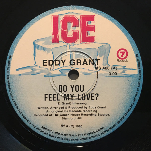Eddy Grant : Do You Feel My Love (7", Single)