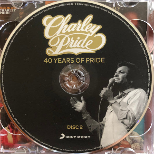 Charley Pride : 40 Years Of Pride (2xCD, Comp)