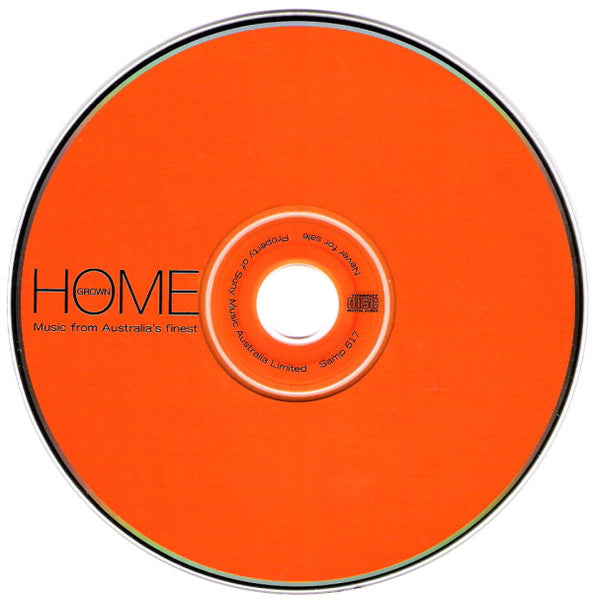 Various : Home Grown (Australian Artists Sampler) (CD, Promo, Smplr)
