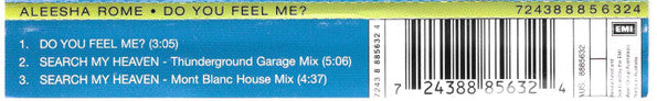 Aleesha Rome : Do You Feel Me? (CD, Single)