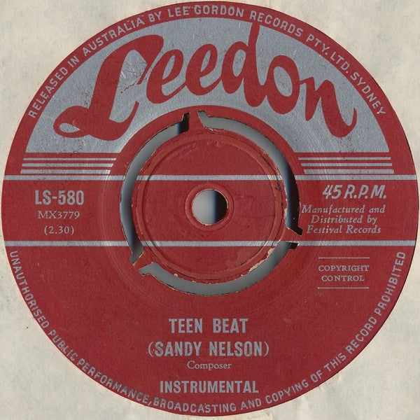 Mickey Shorr And The Sure Shots : Teen Beat / Jungle (7", Single)