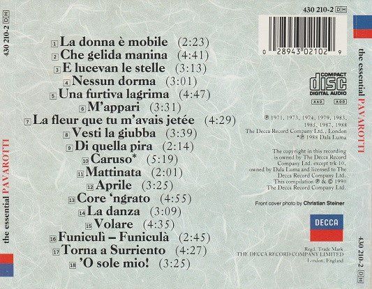 Pavarotti* : The Essential Pavarotti (CD, Comp)