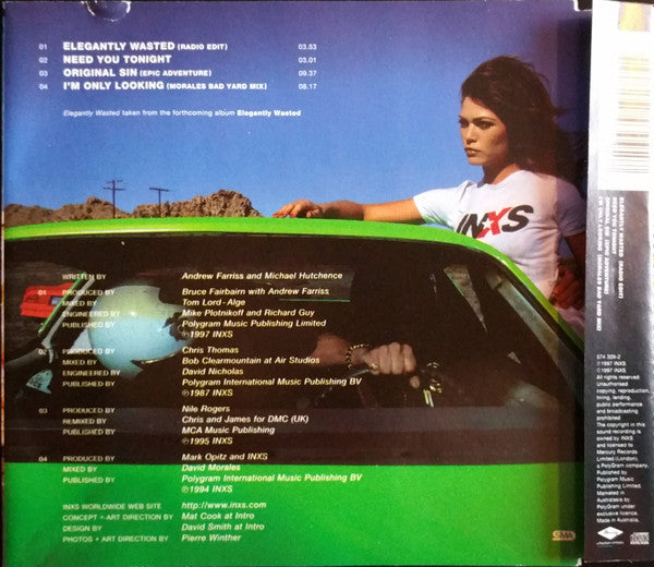 INXS : Elegantly Wasted (CD, Single)