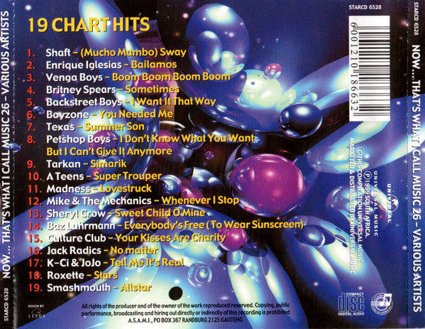 Various : Now That's What I Call Music! 26 (CD, Comp)