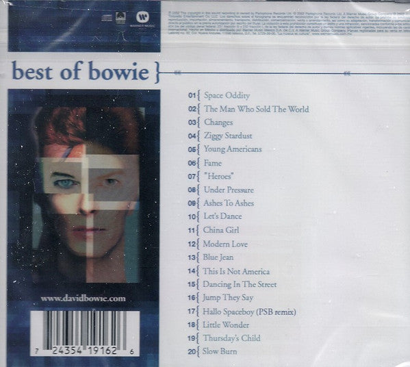 Bowie* : Best Of Bowie (CD, Comp, RM, RP)