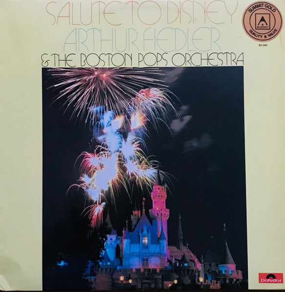 Arthur Fiedler & Boston Pops Orchestra : Salute To Disney (LP, Album)
