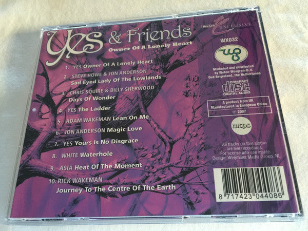 Yes & Friends Of Yes : Yes & Friends (Owner Of A Lonely Heart) (CD, Comp)