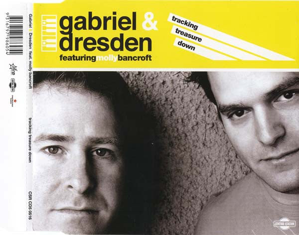 Gabriel & Dresden Featuring Molly Bancroft : Tracking Treasure Down (CD, Maxi)