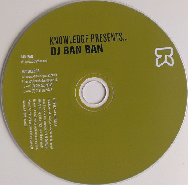 BanBan : DJ Ban Ban (CD, Comp, Mixed)