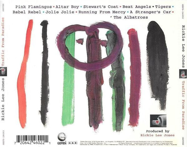 Rickie Lee Jones : Traffic From Paradise (CD, Album)
