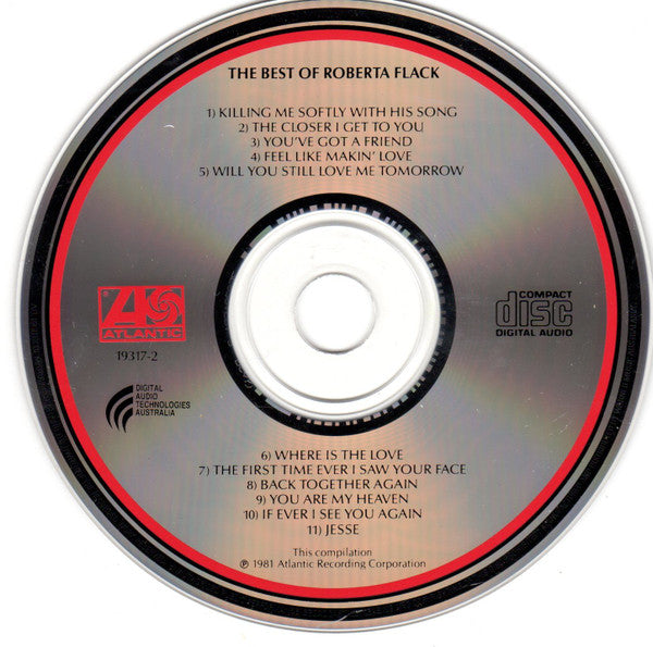 Roberta Flack : The Best Of Roberta Flack (CD, Comp, RE)