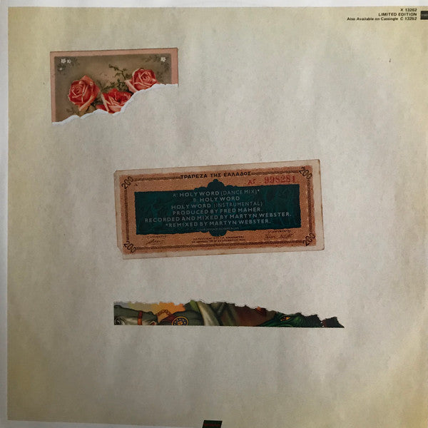 I'm Talking : Holy Word (12", Single, Ltd)