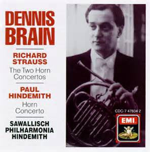 Dennis Brain, Wolfgang Sawallisch, Philharmonia Orchestra – Richard Strauss / Paul Hindemith : The Two Horn Concertos / Horn Concerto (CD, Album, Mono, RE, RM)