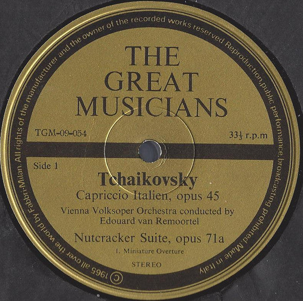 Tchaikovsky* : Tchaikovsky (Part Three) (10", Comp)