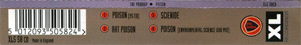 The Prodigy : Poison (CD, Single)