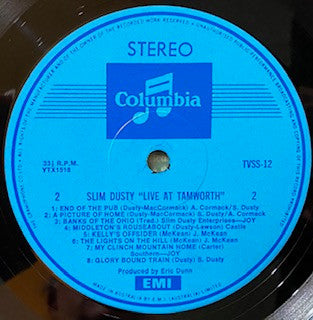 Slim Dusty : 'Live' At Tamworth (LP, Album)