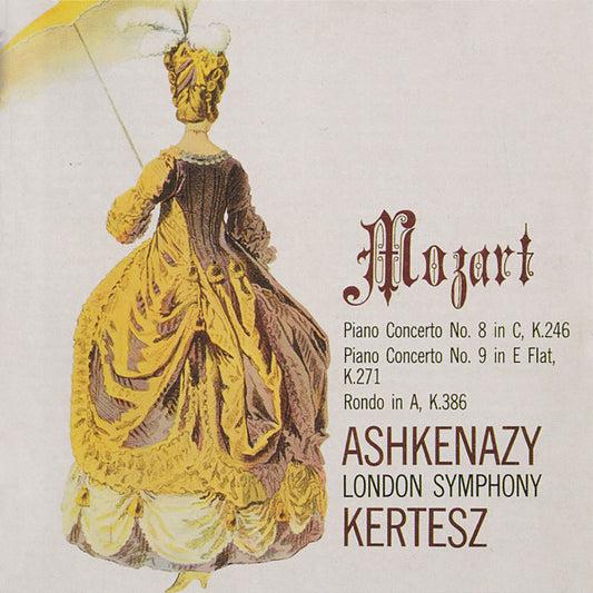 Mozart* - Ashkenazy*, London Symphony*, Kertesz* : Piano Concerto No. 8 In C, K.246 / Piano Concerto No. 9 In E Flat, K.271 / Rondo In A, K.386 (CD, Album, RE, RM)