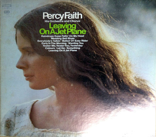 Percy Faith And His Orchestra And Chorus : Leaving On A Jet Plane (LP, Album)