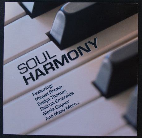 Various : Soul Harmony (CD, Album, Comp)
