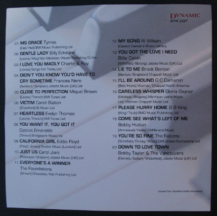 Various : Soul Harmony (CD, Album, Comp)