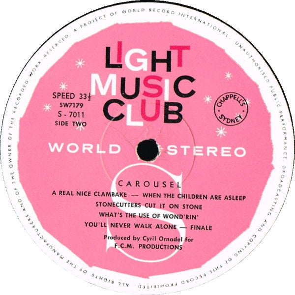 Various : Carousel (LP, Album, Club)