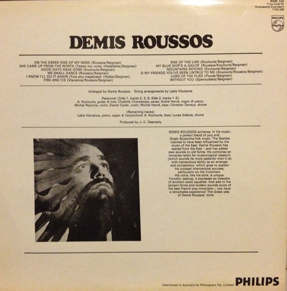 Demis Roussos : Fire And Ice (LP, Album)