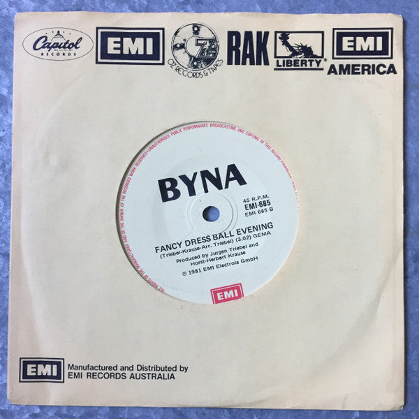 Byna : I'm Not Your Yo Yo (7", Single)