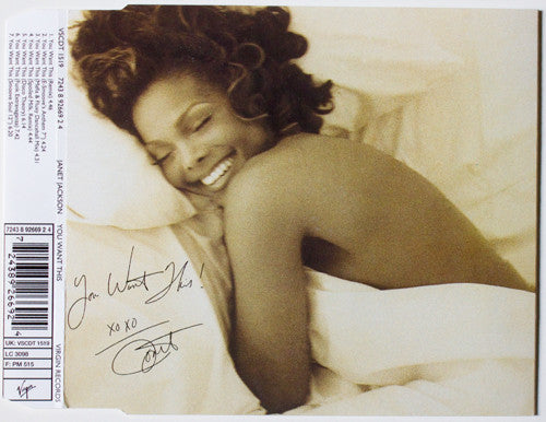 Janet Jackson : You Want This (CD, Single)