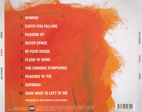 Jon Stevens : Woman (CD, Album)