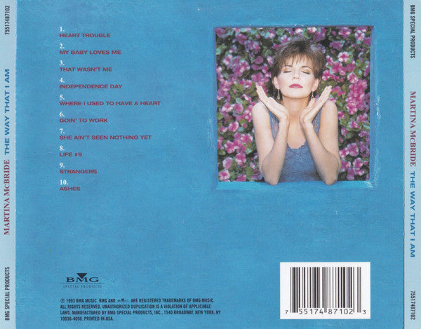 Martina McBride : The Way That I Am (CD, Album, RE)