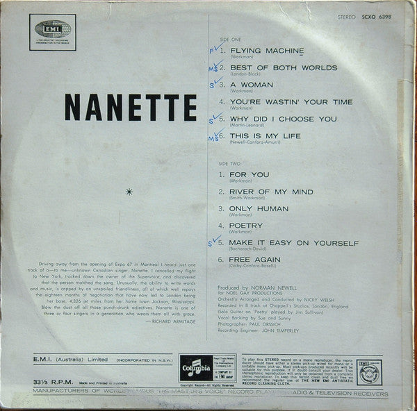 Nanette* : Nanette (LP, Album)