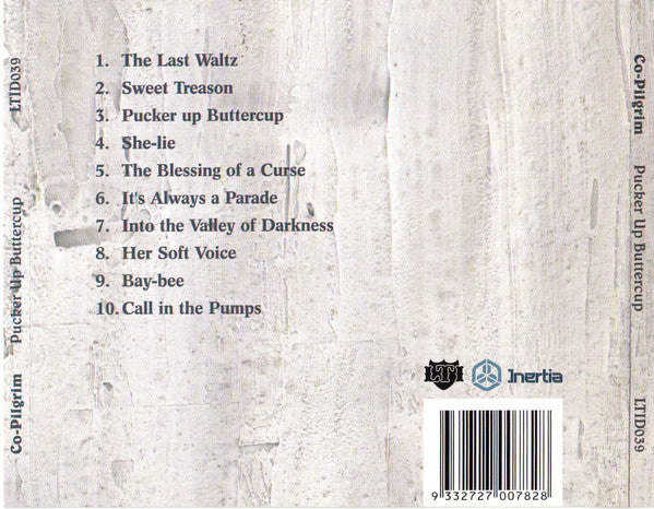 Co-Pilgrim : Pucker Up Buttercup (CD, Album)