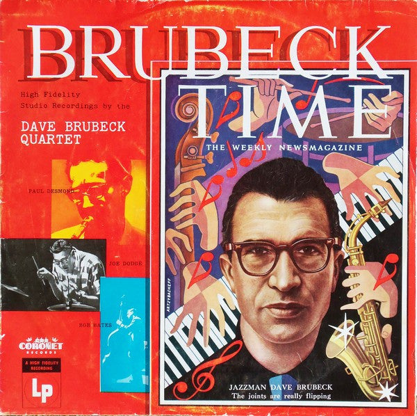 The Dave Brubeck Quartet : Brubeck Time (LP, Album, Mono)
