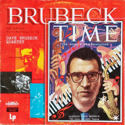 The Dave Brubeck Quartet : Brubeck Time (LP, Album, Mono)