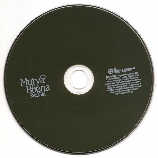 Mutya Buena : Real Girl (CD, Album, S/Edition)