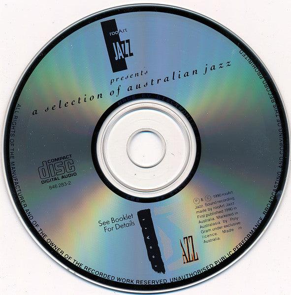 Various : A Selection Of Australian Jazz (CD, Comp)