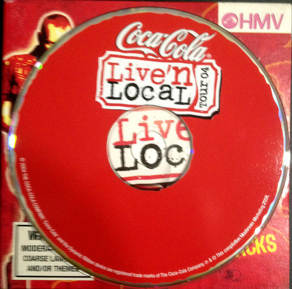 Various : Coca-Cola Live 'N' Local Tour 04 (CD, Album, Comp, Promo)