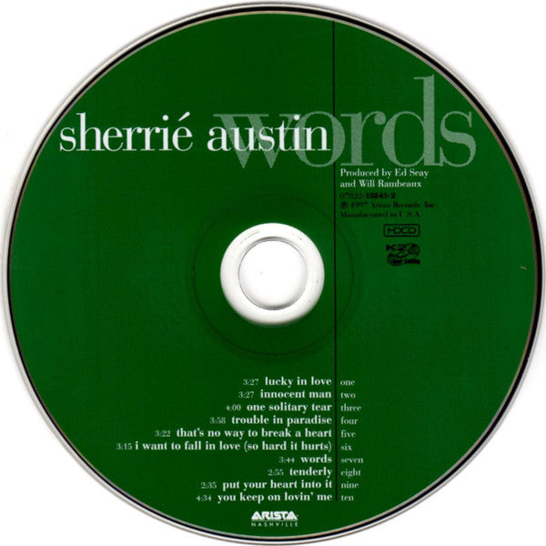 Sherrié Austin : Words (HDCD, Album)