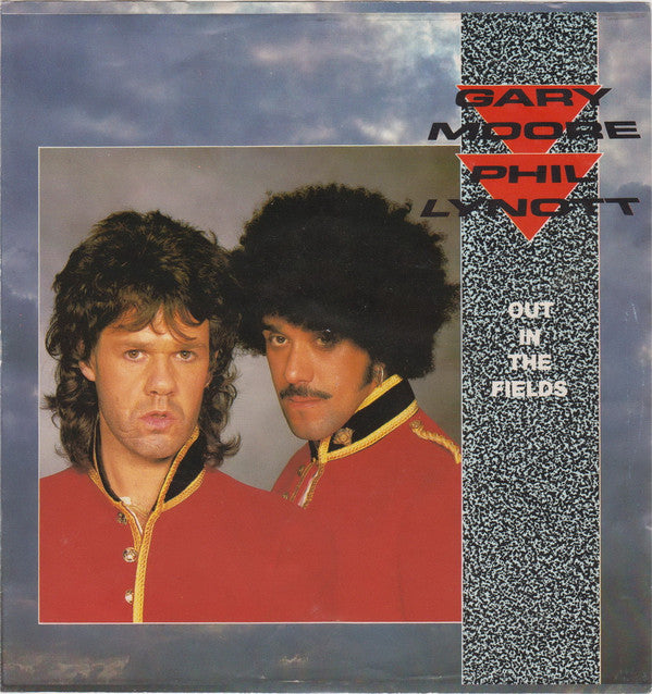 Gary Moore And Phil Lynott : Out In The Fields (7", Single)