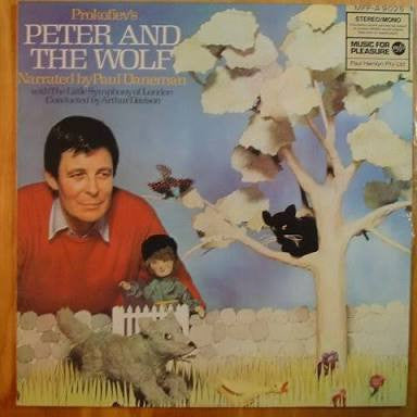 Sergei Prokofiev Narrated By Paul Daneman, The Little Symphony Of London Conducted By Arthur Davison : Peter And The Wolf (LP, Album)