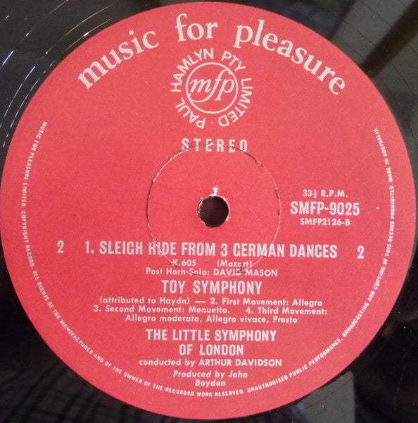 Sergei Prokofiev Narrated By Paul Daneman, The Little Symphony Of London Conducted By Arthur Davison : Peter And The Wolf (LP, Album)
