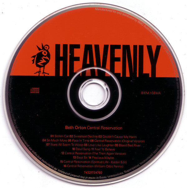 Beth Orton : Central Reservation (CD, Album)