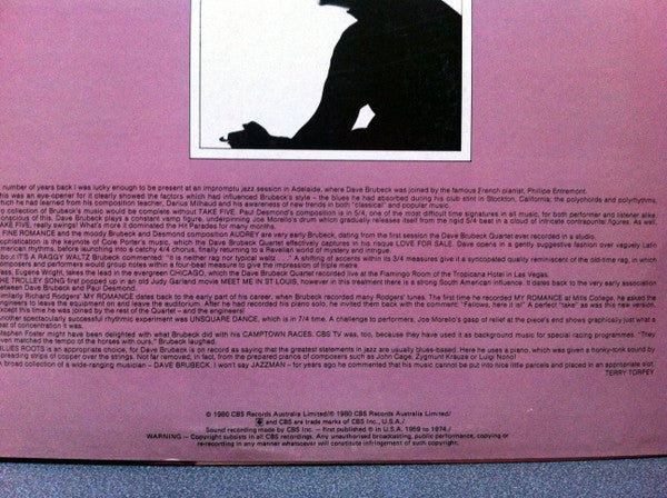 Dave Brubeck : Dave Brubeck Collection (LP, Comp)