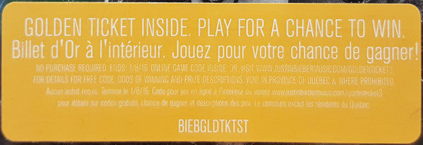 Justin Bieber : Purpose (CD, Album, Dlx)