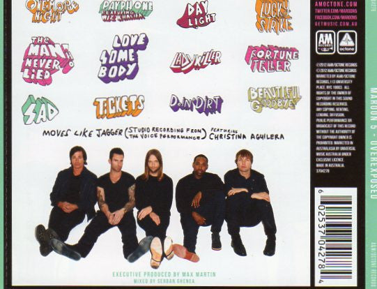 Maroon 5 : Overexposed (CD, Album)